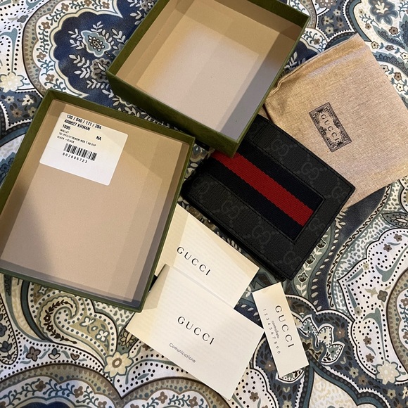 NEVER USED GG Supreme Web wallet - Picture 2 of 11